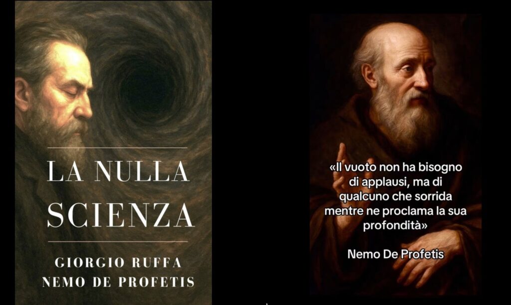 «La Nulla Scienza», il mio libro… «La Nulla Scienza», il mio libro…